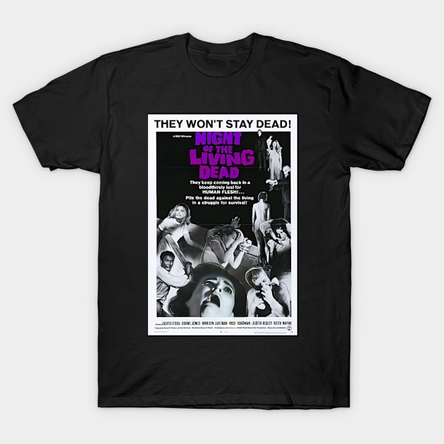 NIGHT OF THE LIVING DEAD T-Shirt by Fat Ralphs Boutique